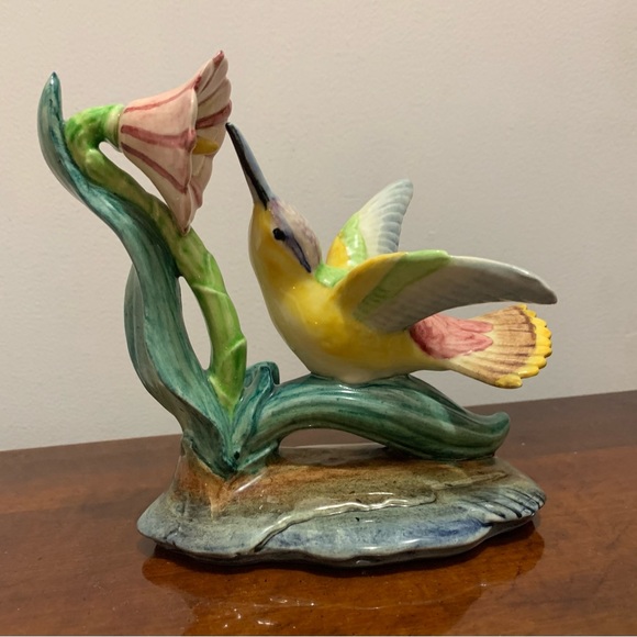 Vintage “STANGL” Rivoli Hummingbird #3627 Artist Signed J.W.F. Figurine - Picture 5 of 16